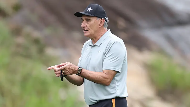 Tite no treino do Botafogo | Outubro 2026