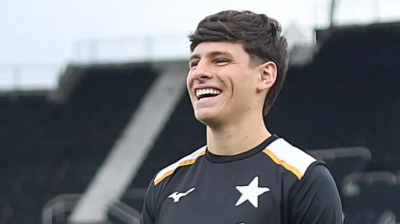 Álvaro Montoro no treino do Botafogo | Setembro 2026