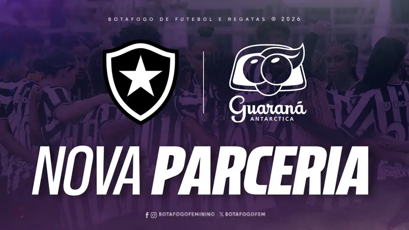 Botafogo anuncia patrocínio do Guaraná Antarctica | Outubro 2026