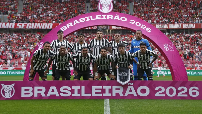 Elenco em Internacional x Botafogo | Campeonato Brasileiro 2026