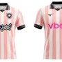 Torcedores do Botafogo poderão customizar nova camisa rosa com logos do projeto 'A Hora Delas' e da patrocinadora Vbet