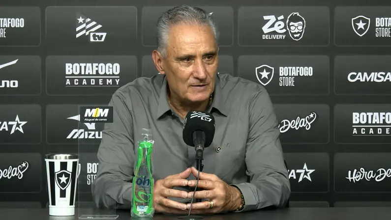 Tite em Botafogo x Chapecoense | Campeonato Brasileiro 2026