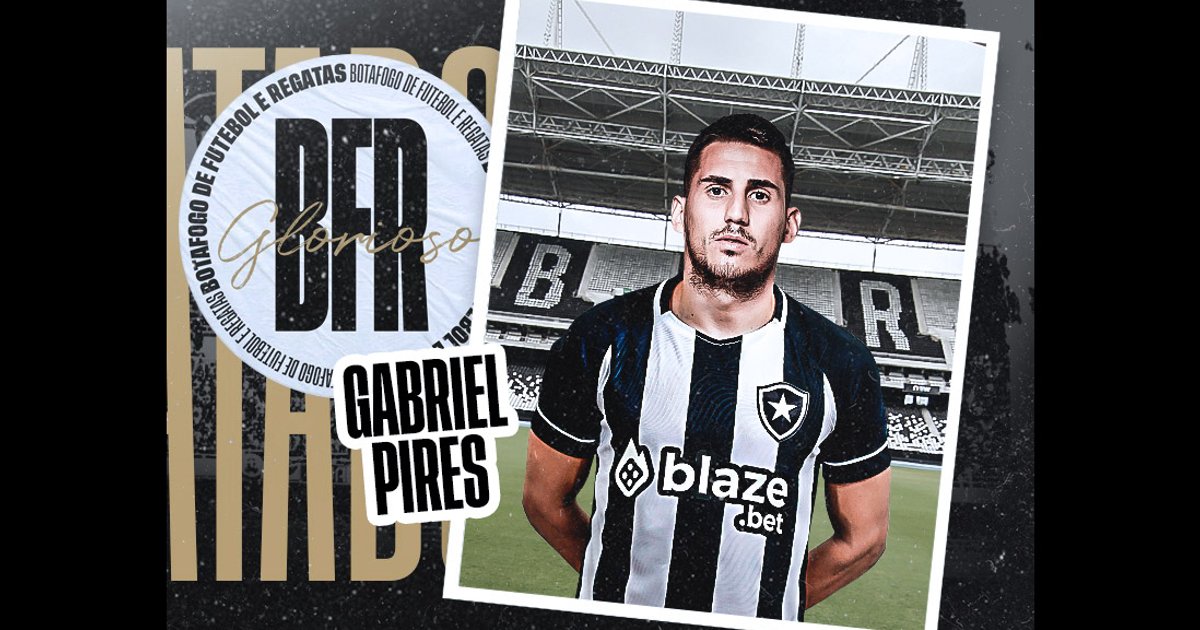 El préstamo de Gabriel Pires se puede extender hasta finales de 2023;  Botafogo tiene una opción de compra de cerca de 15,6 millones de R$