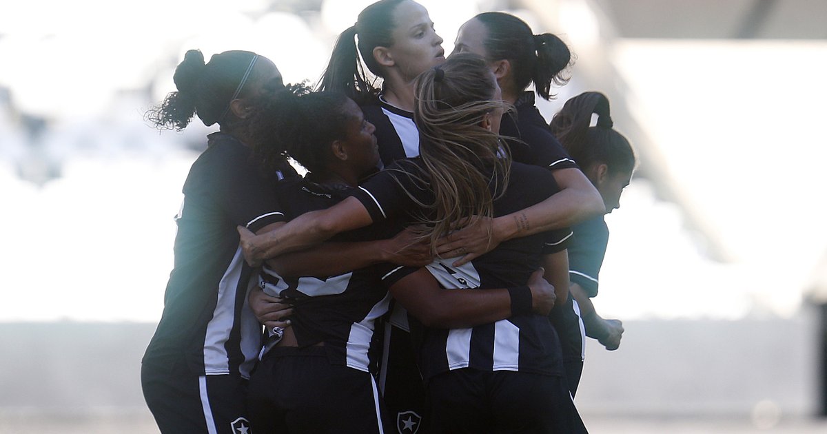 ¡Élite gloriosa!  Botafogo marca 7-1 en el Estadio Nilton Santos y asegura el acceso a la Serie A1 en el Campeonato Brasileño Femenino