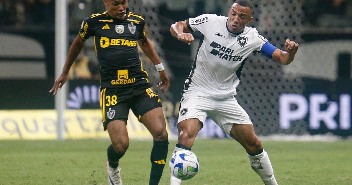 He was robbed in the end, and Botafogo lost to Atletico MG and closed the lead