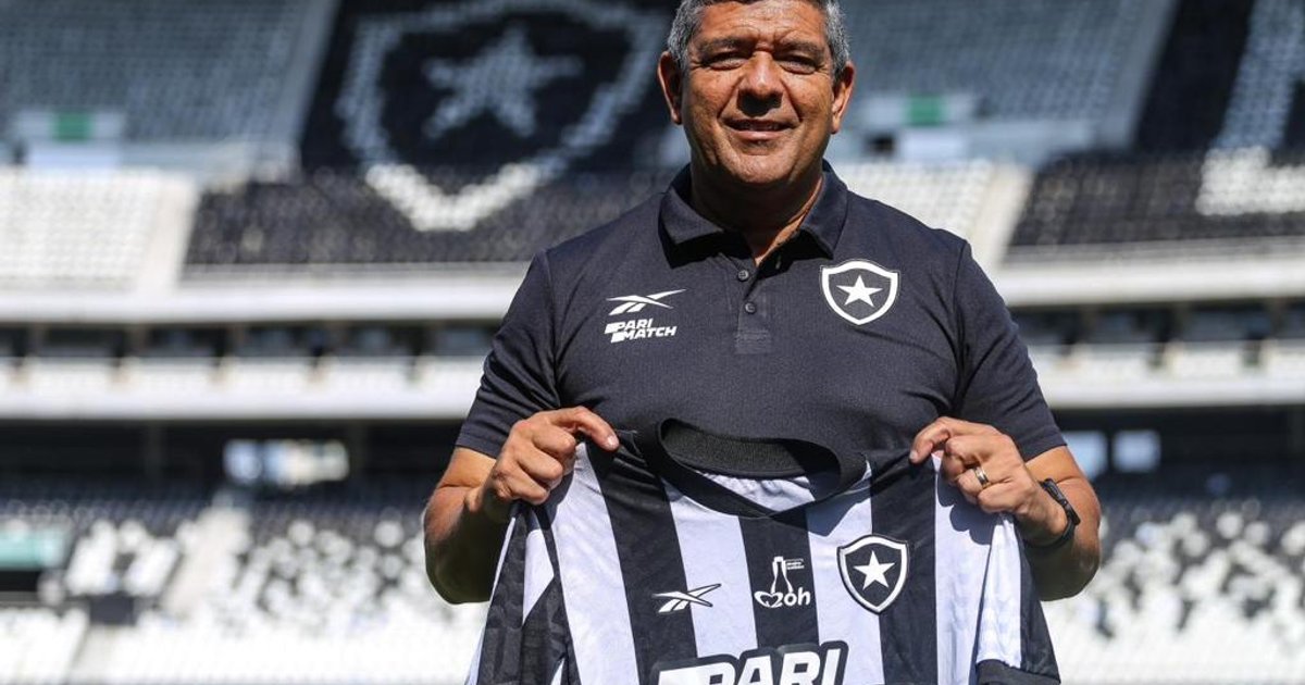 Botafogo anuncia a Jorge Barcellos, exjugador de la selección de Brasil y Vasco, como nuevo entrenador del fútbol femenino