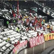 Cadê você? Flamengo leva menos torcida ao Estádio Nilton Santos que Sport e Coritiba: 238
