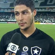 Marcinho vibra com redenção no Botafogo: &#8216;Será a primeira de muitas assistências no ano&#8217;