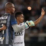 Jefferson e Erik comemoram vitória do Botafogo sobre o Coritiba: &#8216;Haja coração! Eu acredito!&#8217;