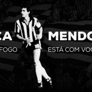 Botafogo presta solidariedade ao ídolo Mendonça, internado após queda em estação de trem