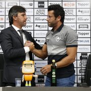 Vice de futebol diz que torcida do Botafogo &#8216;fez a diferença&#8217; e elogia Alberto Valentim