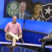 João Pedro?! Palmeiras x Botafogo é apresentado na TV com gafe e como jogo chato para Mano Menezes