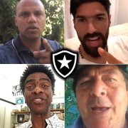 Ninguém ama como a gente: campanha da torcida do Botafogo ganha coro de ídolos, famosos e influenciadores
