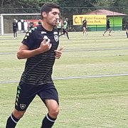 Barrandeguy treina com o grupo do Botafogo pela primeira vez no Espírito Santo