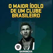 Garrincha bate Zico e Fred e vence enquete de maior ídolo de um clube no Brasil