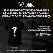 Com 3 mil novas camisas vendidas, Botafogo se desculpa com sócios por erro em site e amplia prazo