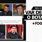 Gol do Botafogo anulado pelo VAR causa revolta na imprensa e em torcedores famosos. Veja vídeo com reações!