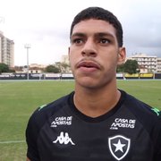 De volta à equipe, Luis Henrique pede vitória nesta quarta para Botafogo recuperar ‘foco e coragem’