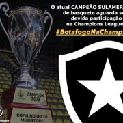 Basquete: Botafogo cobra vaga na Champions League, conquistada com título