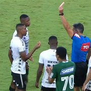 Kanu é expulso após lance revisado no VAR e desfalca Botafogo contra o São Paulo