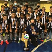 Futsal: Botafogo goleia Flamengo por 6 a 1 e conquista o título carioca sub-12