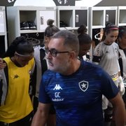 VÍDEO | Preleção arrepiante de Gláucio e desabafo de Vivian: os bastidores do título carioca feminino do Botafogo