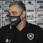Apatia no início preocupa Chamusca no Botafogo: ‘Não dá para entrar num jogo como esse assim’