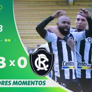 VÍDEO: Gols e melhores momentos da vitória do Botafogo sobre o Remo