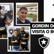 O moleque é brabo! &#8216;Gordin do TikTok&#8217; tira onda e surpreende Warley em visita ao Botafogo 🕺🏽🏟️😅
