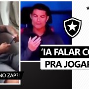 Rafael brinca de &#8216;virar empresário&#8217; e convidar Cristiano Ronaldo para o Botafogo e atualiza previsão de estreia com a camisa 7 ✉️👀
