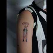 Torcedor do Botafogo tatua versão trans de mascote do clube e faz campanha contra preconceito