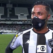 Herói da noite, Diego Gonçalves admite atuação ruim do Botafogo e exalta torcida: ‘Apoiou o jogo inteiro’