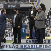 Presidentes da CBF e da Ferj acompanham festa e parabenizam Botafogo pelo título da Série B