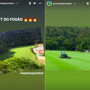 Greenleaf divulga fotos do gramado do CT do Botafogo em excelentes condições