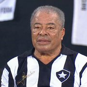 Presença de Jairzinho emociona Enderson, técnico do Botafogo: ‘Referência no futebol mundial’