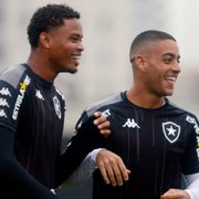 Lucas Mezenga e Felipe Ferreira são as novidades na delegação do Botafogo contra a Ponte Preta; Barreto volta