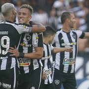 Garçom no gol do acesso, Matheus Frizzo exalta elenco do Botafogo e avisa: ‘Não está bom, vamos em busca do título’