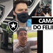 Felipe Neto mostra novo camarote e comemora vitória do Botafogo com Marcelo Adnet no Nilton Santos 🤩🔥