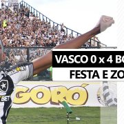Torcida do Botafogo vai à loucura em São Januário com goleada de 4 a 0 sobre o Vasco: &#8216;Uh, pula aê, vai morrer na Série B&#8217; 🎶🔥