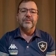 Enderson deseja feliz ano novo e projeta 2022 no Botafogo: 'Desafio é muito maior. Contamos com a participação de todos'