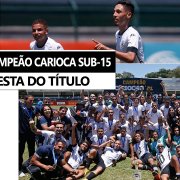 VÍDEO: gol de falta, entrevistas pós-jogo e a festa do título carioca sub-15 do Botafogo em cima do Fluminense nas Laranjeiras 📺🔥