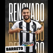 Botafogo confirma renovação contratual de Barreto: ‘Pitbull do Fogão’