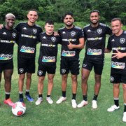 Botafogo faz primeiro treino do elenco profissional no CT Lonier; veja fotos