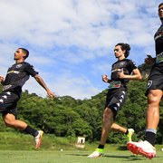 Destaques do Botafogo na Copinha, Raí, Guilherme Liberato e Reydson treinam com os profissionais no CT Lonier