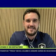Em despedida no &#8216;SporTV&#8217;, Raphael Rezende explica mudança de área: &#8216;Acredito nas pessoas e no projeto do Botafogo&#8217;