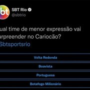 SBT faz brincadeira de mau gosto com Botafogo, irrita torcida e depois pede desculpas: ‘Botapress aqui é grande’