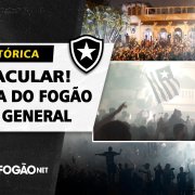 VÍDEO: Veja imagens exclusivas da festa histórica da torcida do Botafogo em General Severiano para celebrar venda da SAF para John Textor