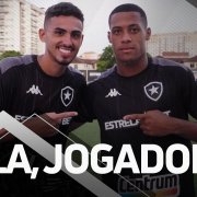 &#8216;Mago&#8217; e &#8216;camisa 9 de verdade&#8217;: Juninho e Gabriel Conceição trocam elogios no Botafogo
