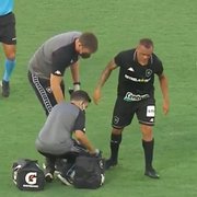 Botafogo: Carlinhos tem lesões de ligamento no joelho e vai passar por cirurgia