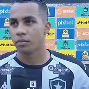Breno vê Botafogo forte para semifinal e fala sobre empate com Audax: &#8216;Fico feliz pelo gol e pela entrega da equipe&#8217;